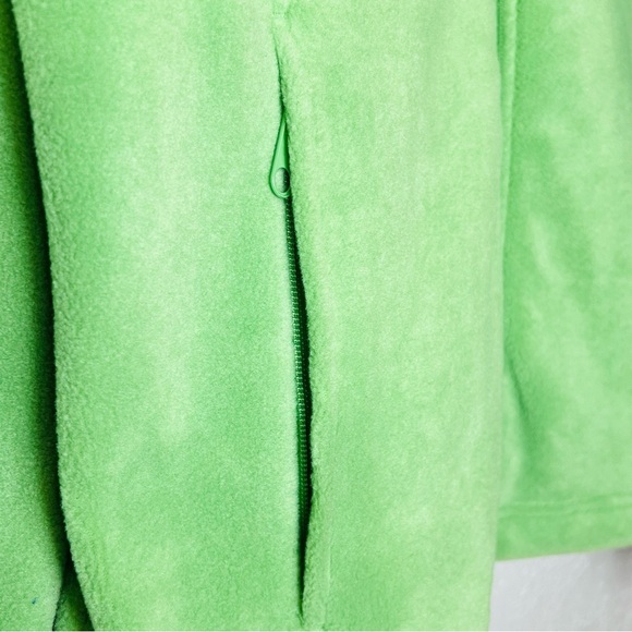 COLUMBIA Benton Springs™ Full Zip Fleece Jacket SIZE LARGE GREEN NWT - Picture 6 of 7